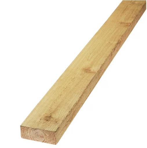 2x4x8' Rough KD Cedar
