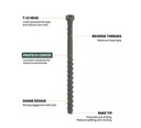 CAMO Edge Deck Screws 1-7/8 350ct