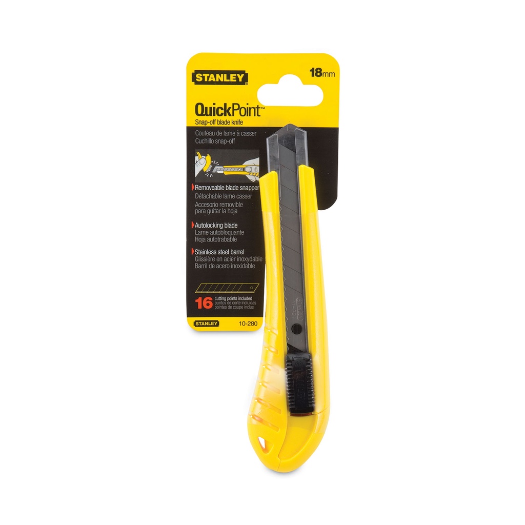Stanley Utility Knife Snap Blade 18mm