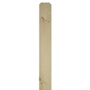 5/8x5.5X6FT Kiln Dried Cedar Fence Picket *Flat Top Wholesale* Pallet Only 560ct