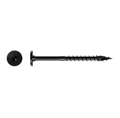 Simpson 2" T-40 Double Barrier Screw Black 50ct SDWS25200DBB-R50