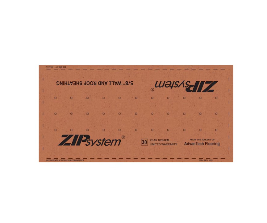 Zip System 5/8x4'x8' OSB Roof/Wall Sheathing