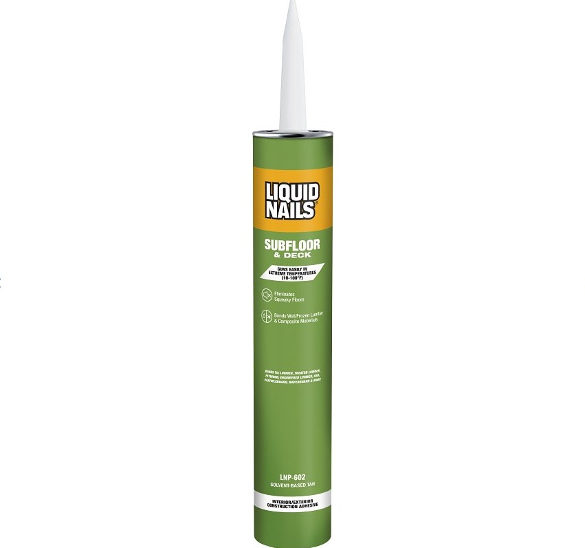 Liquid Nails Subfloor and Deck Construction Adhesive Light Tan 28 oz