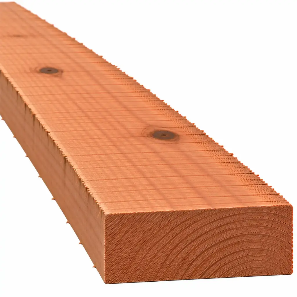 2x6x14' Appearance Grade Rough Western Red Cedar