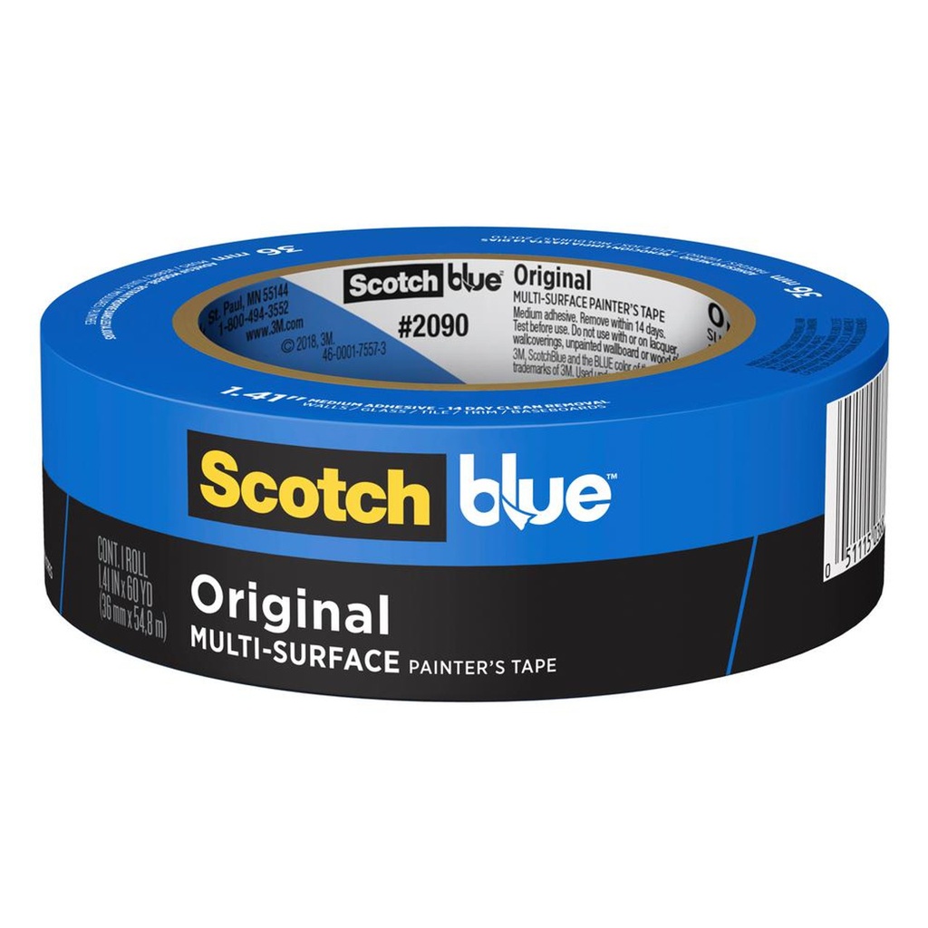 3M Blue Painter Tape 1.41" 2090-36N