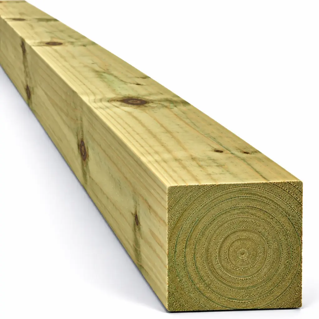 4x4x10' #2 SYP Pressure Treated GC