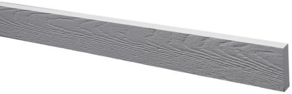 Allura 4/4x8x12' Fiber Cement Trim Primed Reversible