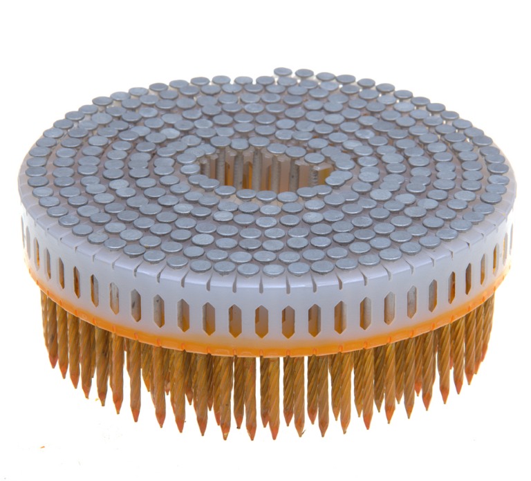 Grip Rite Plastic Sheet Coil Ring Shank Nail 0 Degree 1-7/8x0.092