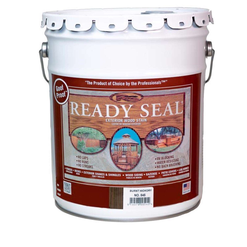 Ready Seal 5 Gal Burnt Hickory
