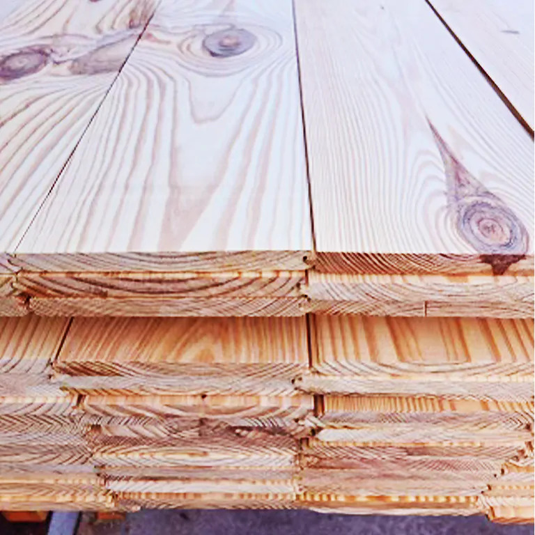 16FT 1x8x16 Nickel Gap / #122 V-Groove #2 Southern Yellow Pine Siding