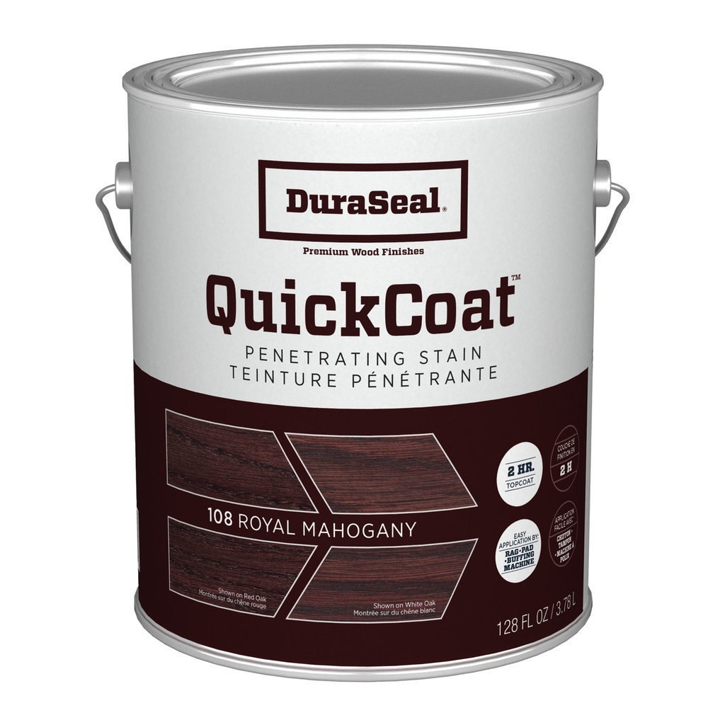 DuraSeal Quick Coat Royal Mahogany 1 Gallon 