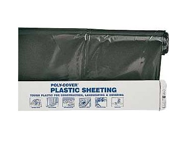 Poly-Cover Plastic Vapor Barrier 6 Mil 10'x100'