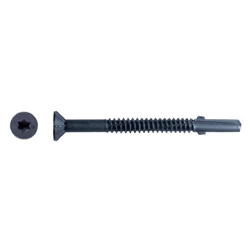 [SIMTBP1460R50] Self Tap Simpson Screw #14 X 2-3/8" BLK PH 50/Box
