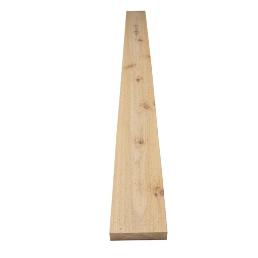 Dimensional Cedar, 1X4X12 WRC STK Appearance Grade S1S2E