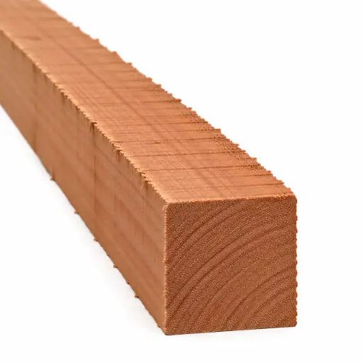 2x2x10' Appearance Grade Rough Western Red Cedar 6-Pack