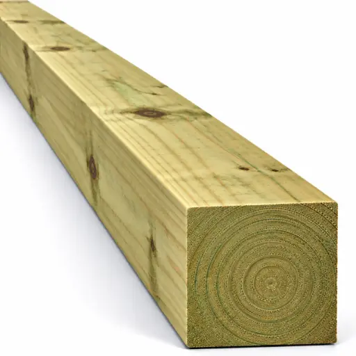 [LBS4X4POST-SYP] 4x4x8' #2 SYP Pressure Treated GC