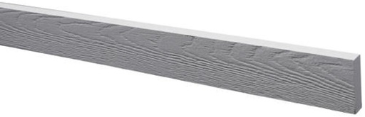 Allura 4/4x8x12' Fiber Cement Trim Primed Reversible