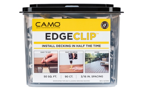 [CAM344354] Camo Edge Deck Clips 90ct