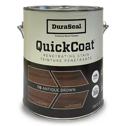 [DUR811160000] DuraSeal Quick Coat Antique Brown 1 Gallon 