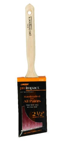 [LIN2160-2.5ANLED] Linzer 2.5" Pro Impact Angled All Paints