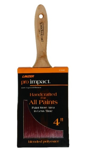 [LIN1160-4] Linzer 4" Pro Impact All Paint