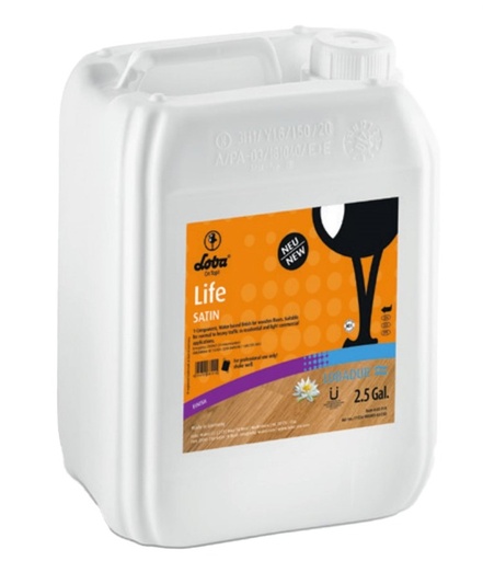 [LO-FI-328] Loba Life Satin 2.5Gal Waterbased Polyurethane
