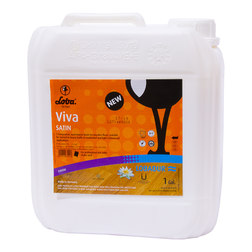 [LOBLO-FI-289-L] Loba Viva Satin 1 Gal Polyurethane Waterbased 