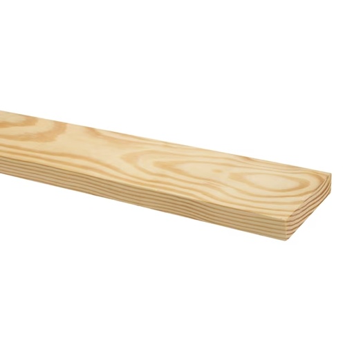 1X4X12 S4S Trim #2 Southern Yellow Pine Smooth
